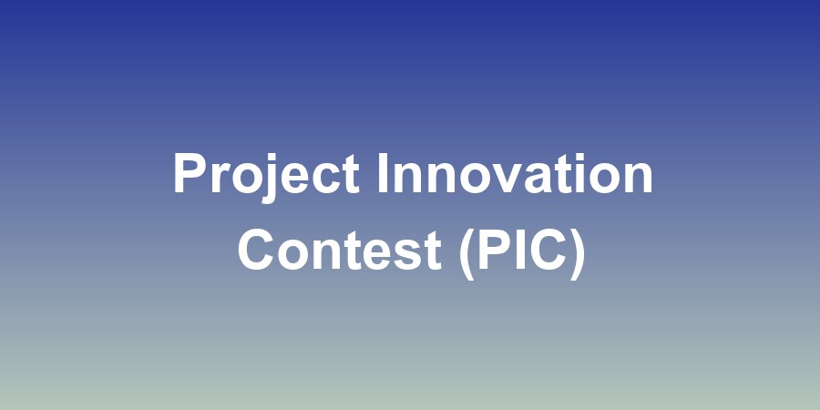 Project Innovation Contest (PIC)