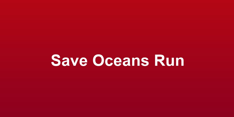 Save Oceans Run