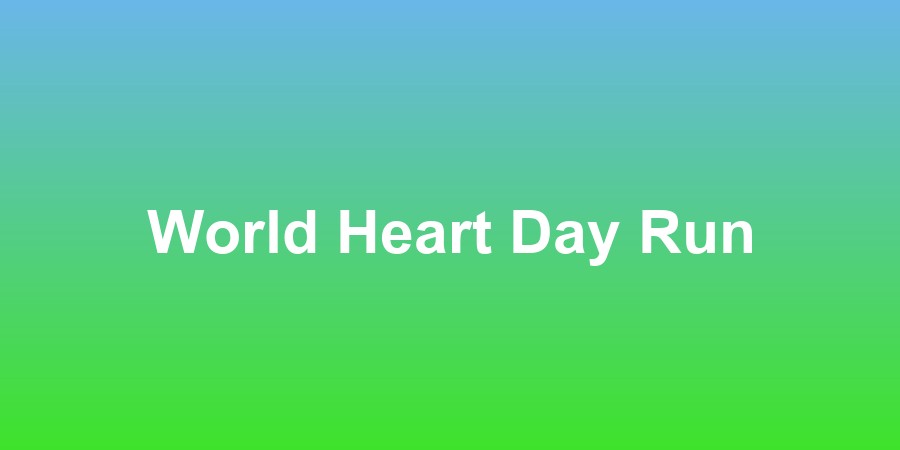 World Heart Day Run