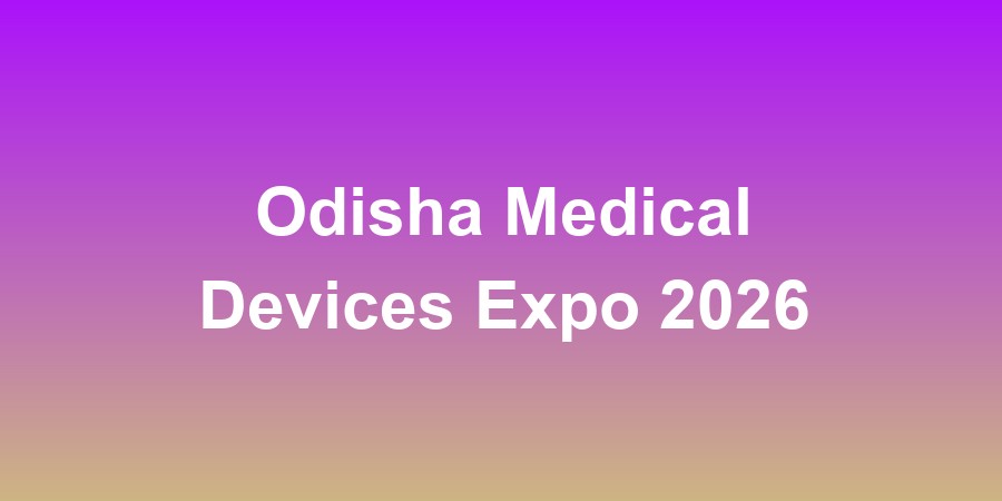Odisha Medical Devices Expo 2026