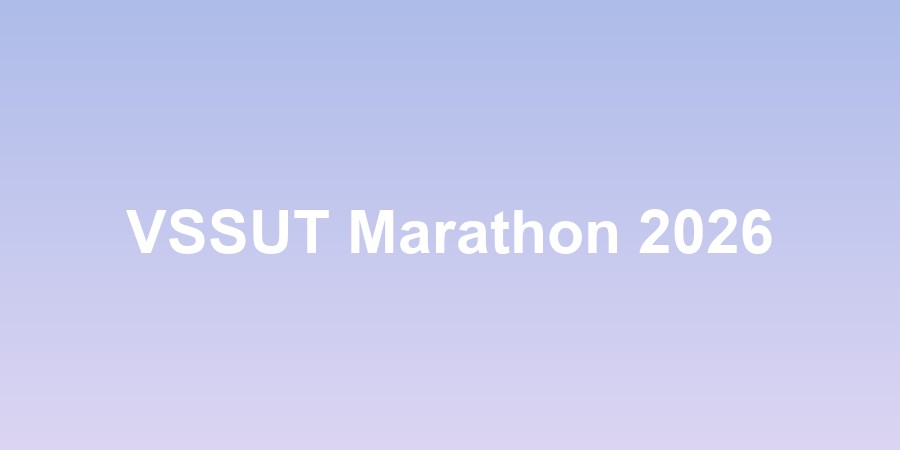 VSSUT Marathon 2026