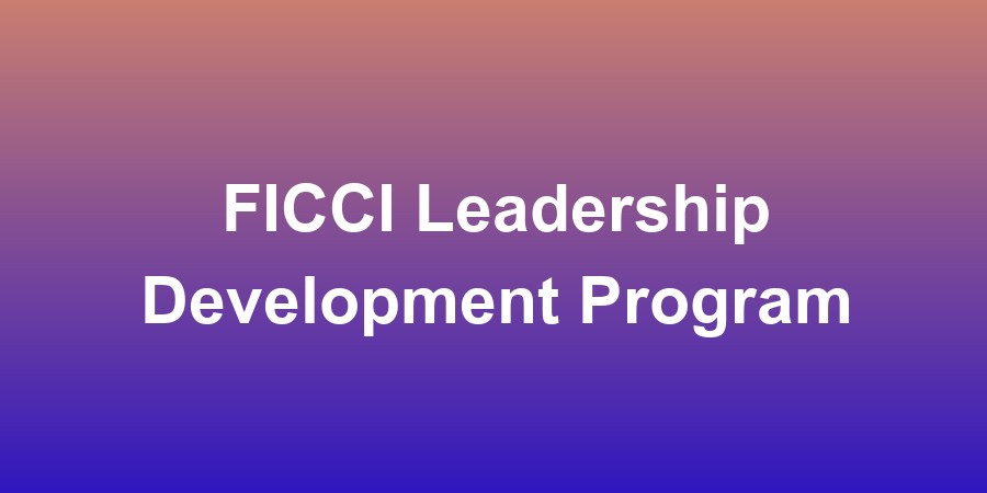 FICCI Leadership Development Program