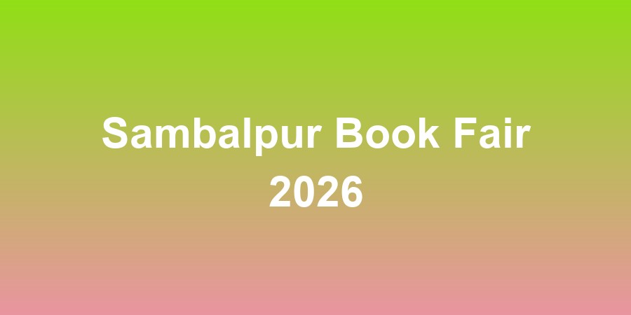 Sambalpur Book Fair 2026
