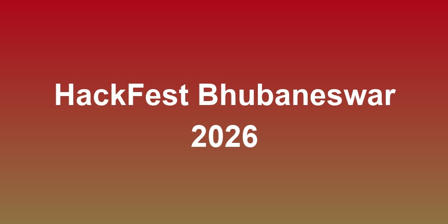 HackFest Bhubaneswar 2026